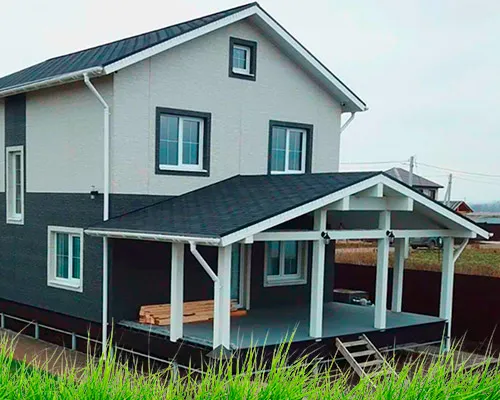 Крыльцо, навес