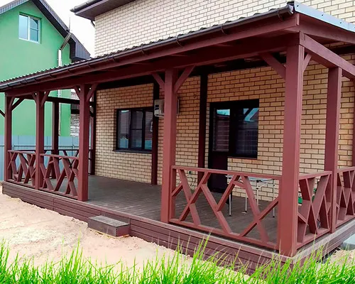 Строительство террасы